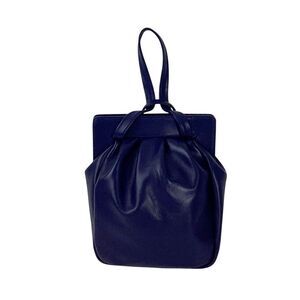 Maryam Nassir Zadeh Matilda Bag in Lantern Blue Leather Handbag Purse